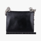 Fendi Studded Canai Black Leather Shoulder — view 2