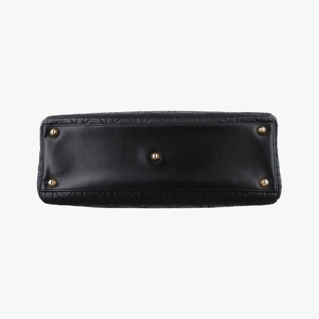 Dior Lady Black Lambskin Handbag — view 3