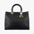 Dior Lady Black Lambskin Handbag