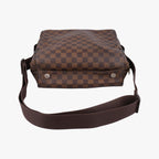 Louis Vuitton Naviglio Ebene Damier Canvas Shoulder — view 8