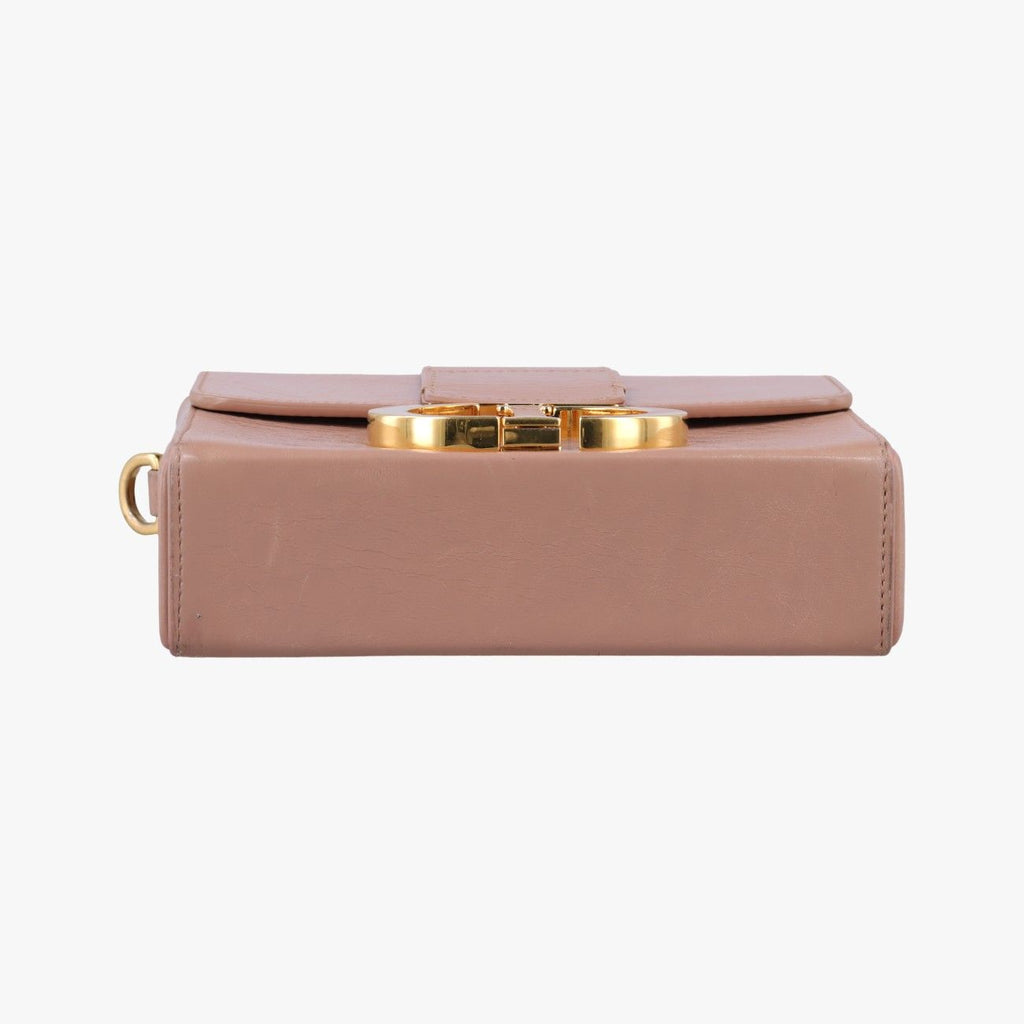Dior 30 Montaigne Pink Leather Shoulder — view 3