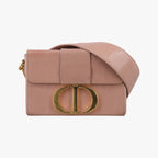 Dior 30 Montaigne Pink Leather Shoulder