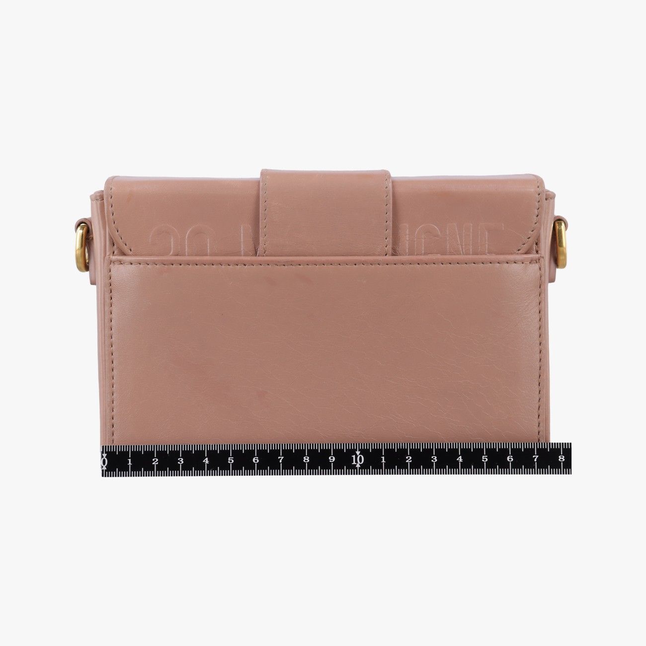 Dior 30 Montaigne Pink Leather Shoulder — view 2