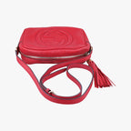 Gucci Soho Red Leather Shoulder — view 8