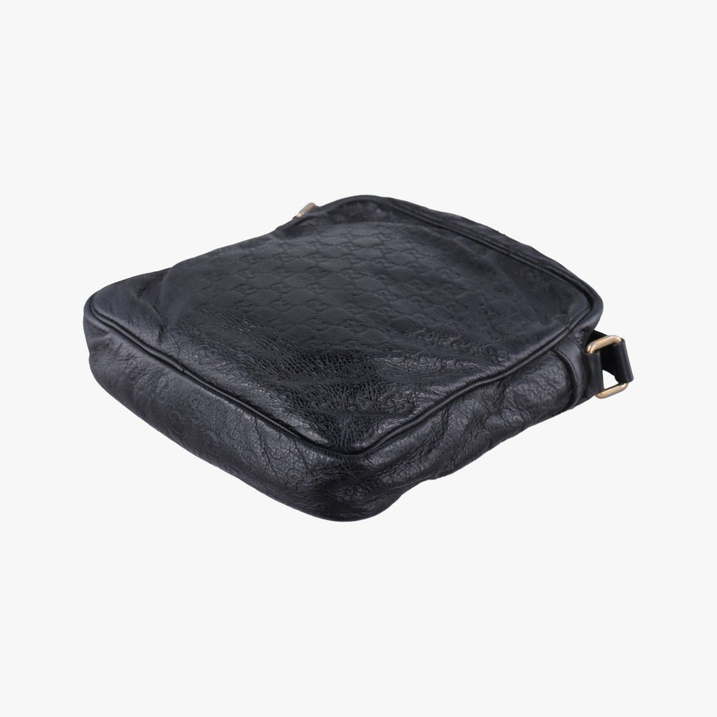 Gucci GG Supreme Messenger Black Leather — view 6