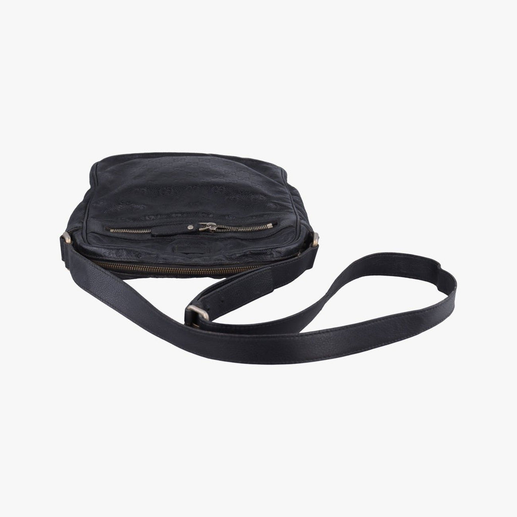 Gucci GG Supreme Messenger Black Leather — view 8