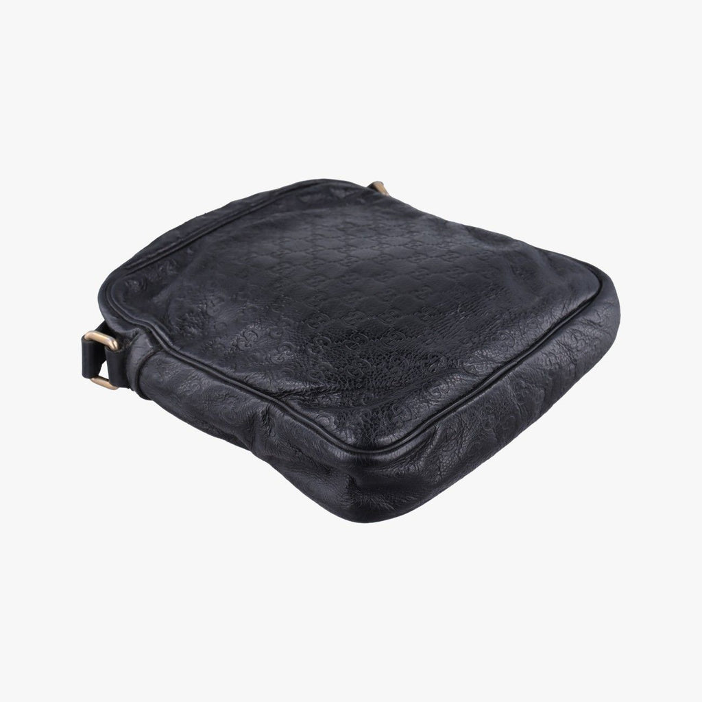 Gucci GG Supreme Messenger Black Leather — view 7