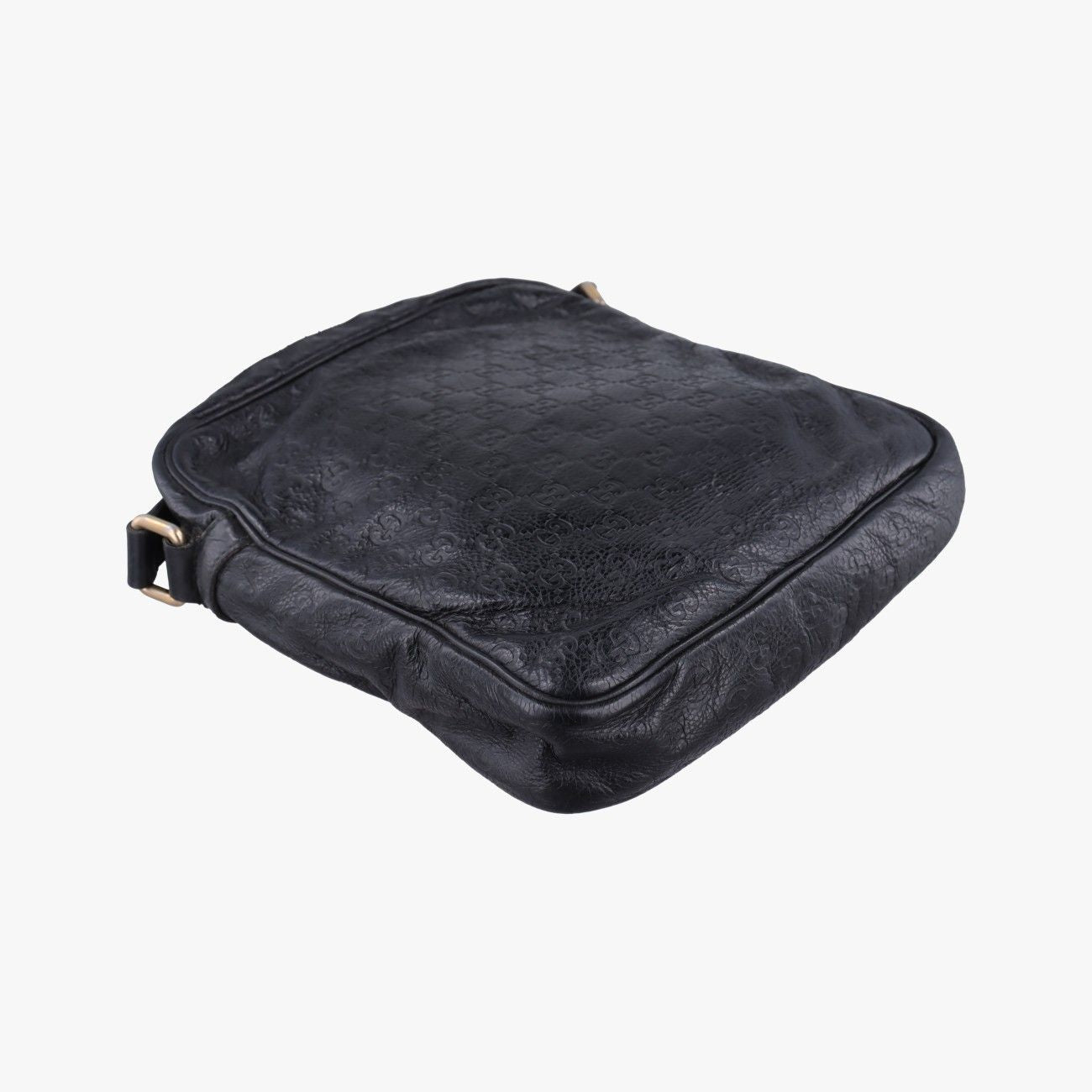 Gucci GG Supreme Messenger Black Leather — view 7