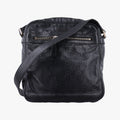 Gucci GG Supreme Messenger Black Leather