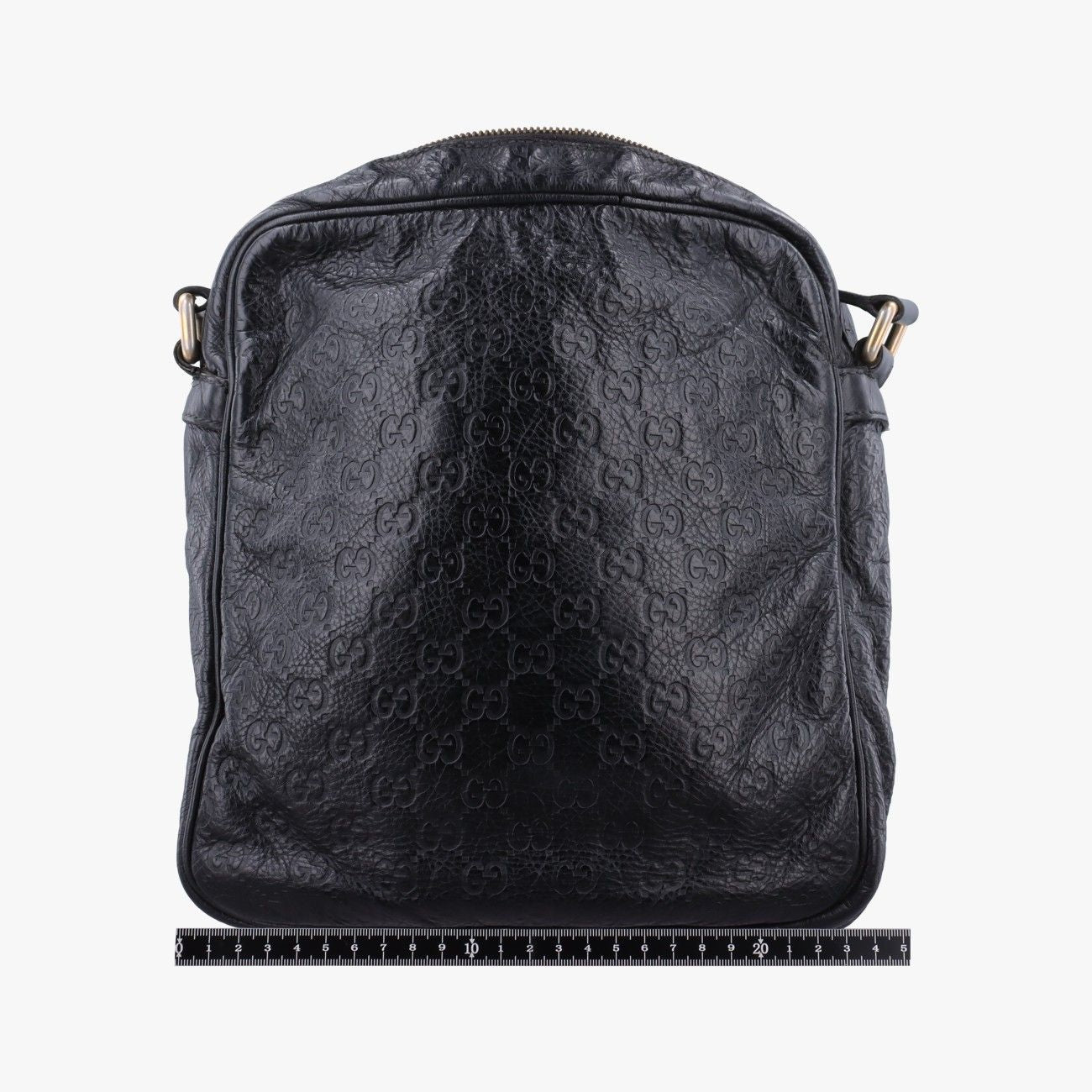 Gucci GG Supreme Messenger Black Leather — view 2