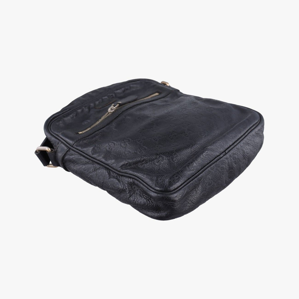 Gucci GG Supreme Messenger Black Leather — view 5