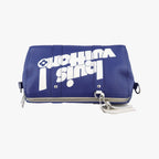 Louis Vuitton Everyday LV Blue White Leather Shoulder — view 8