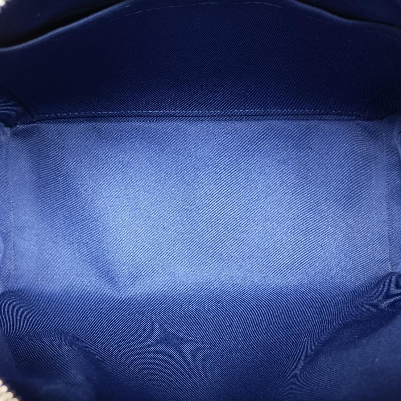 Louis Vuitton Everyday LV Blue White Leather Shoulder — view 9