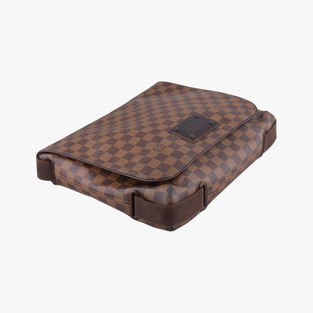 Louis Vuitton Brooklyn MM Ebene Damier Canvas Tote — view 5