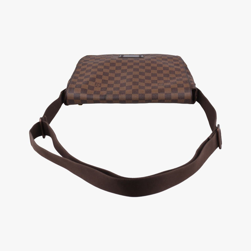 Louis Vuitton Brooklyn MM Ebene Damier Canvas Tote — view 8