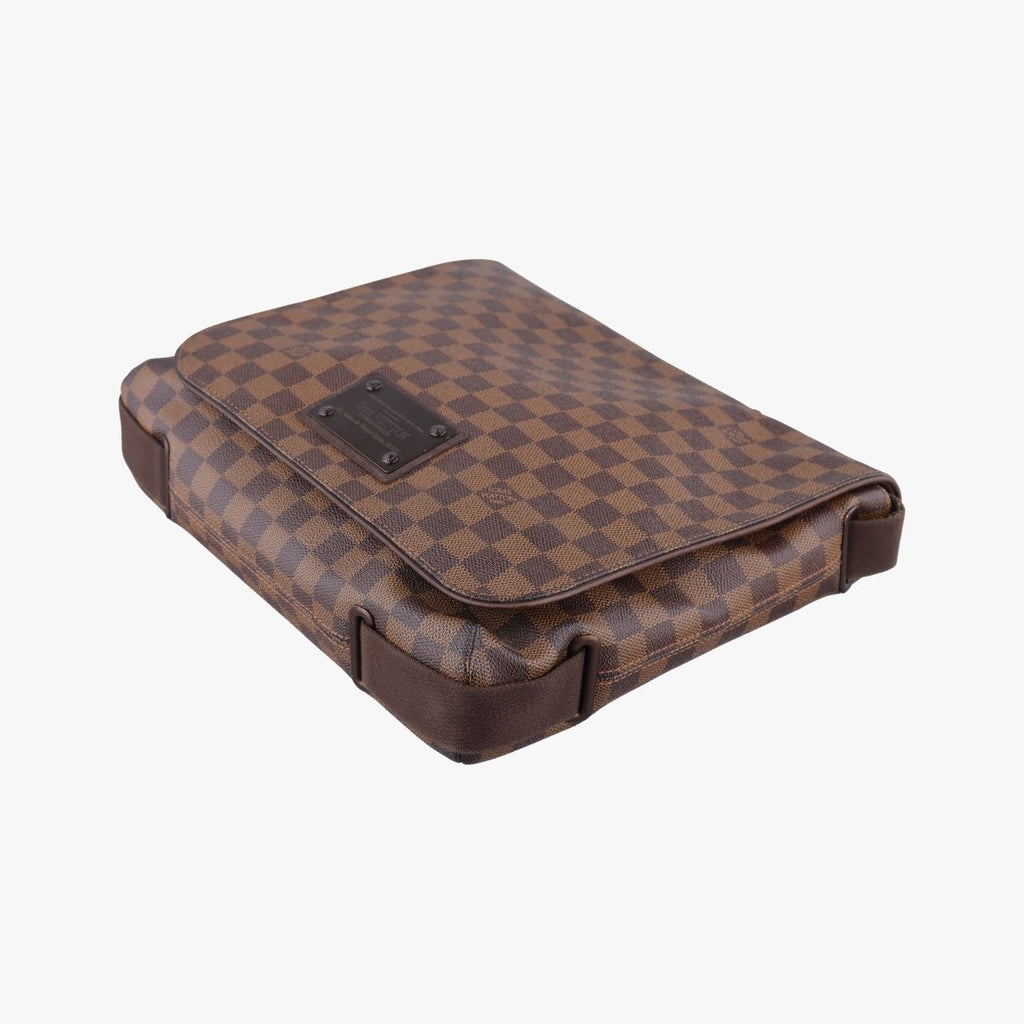Louis Vuitton Brooklyn MM Ebene Damier Canvas Tote — view 4