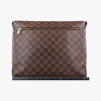 Louis Vuitton Brooklyn MM Ebene Damier Canvas Tote — view 2