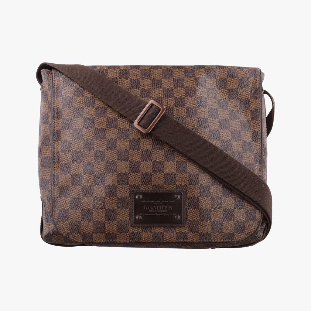 Louis Vuitton Brooklyn MM Ebene Damier Canvas Tote