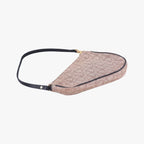 Dior Saddle Navy Beige Pink Jacquard MC Handbag — view 7