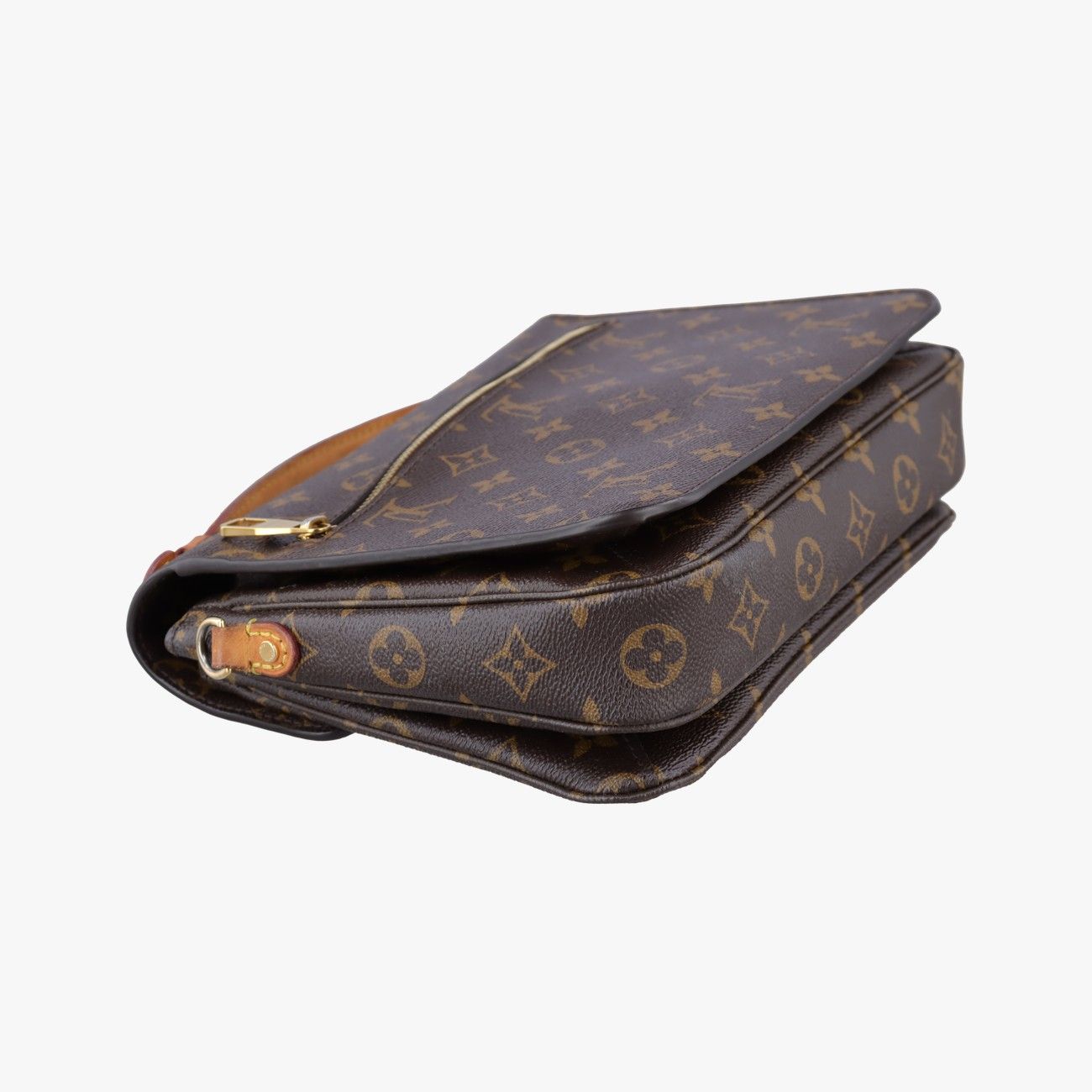Louis Vuitton Pochette Metis MM Monogram Brown Canvas Handbag — view 7