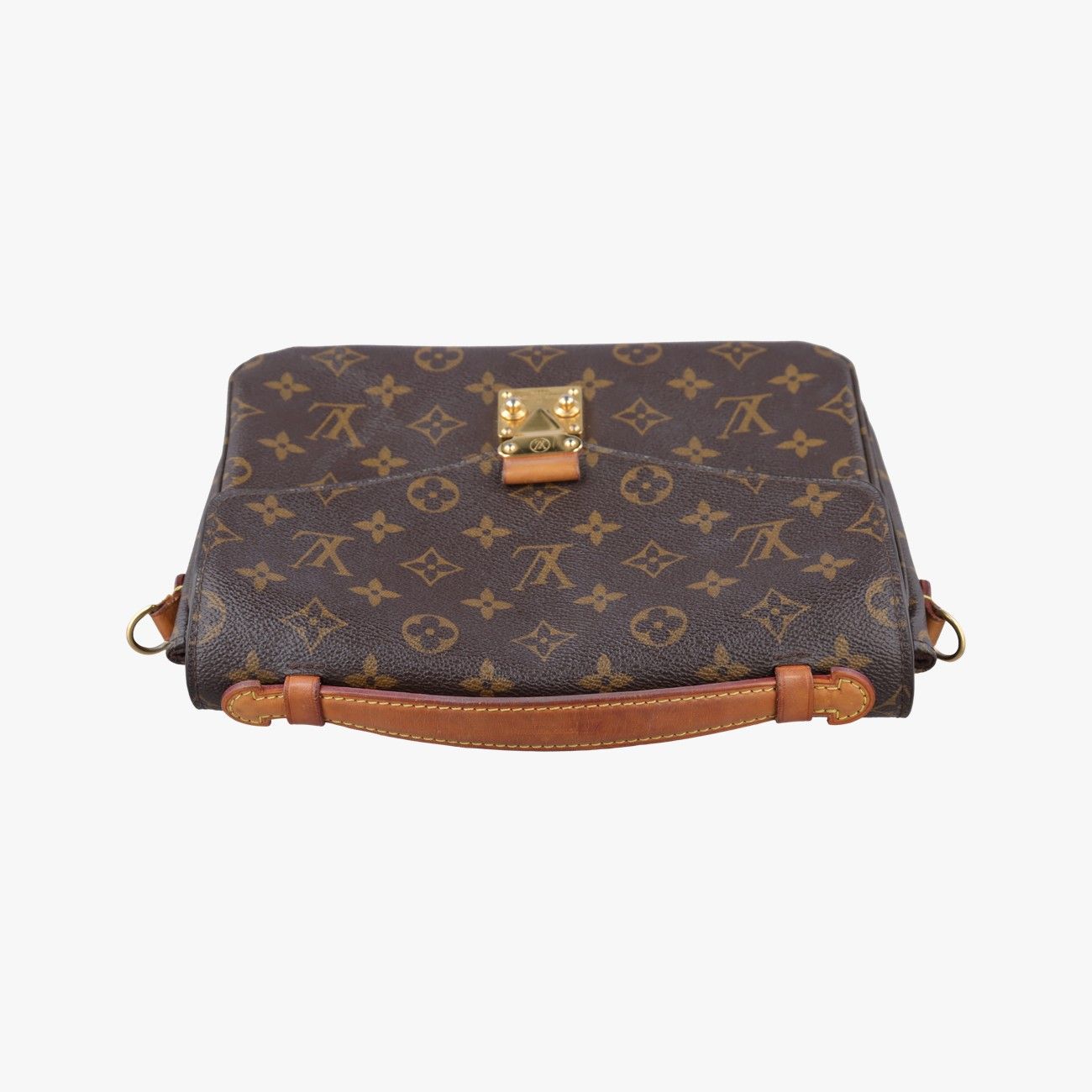 Louis Vuitton Pochette Metis MM Monogram Brown Canvas Handbag — view 8