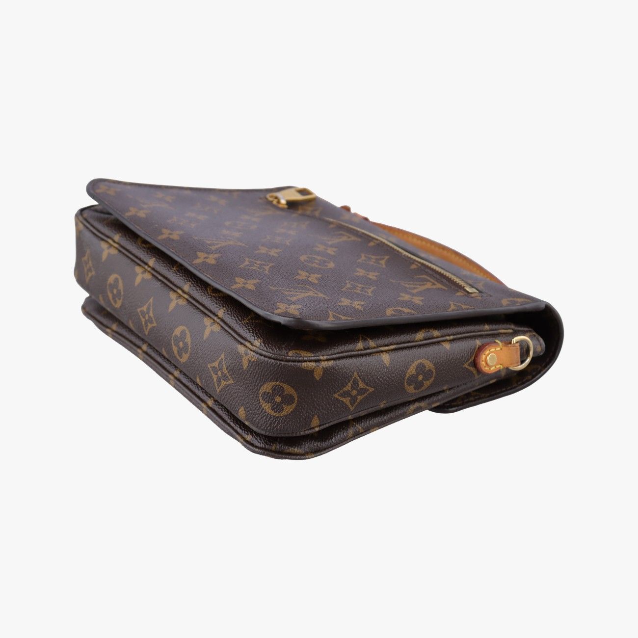 Louis Vuitton Pochette Metis MM Monogram Brown Canvas Handbag — view 6