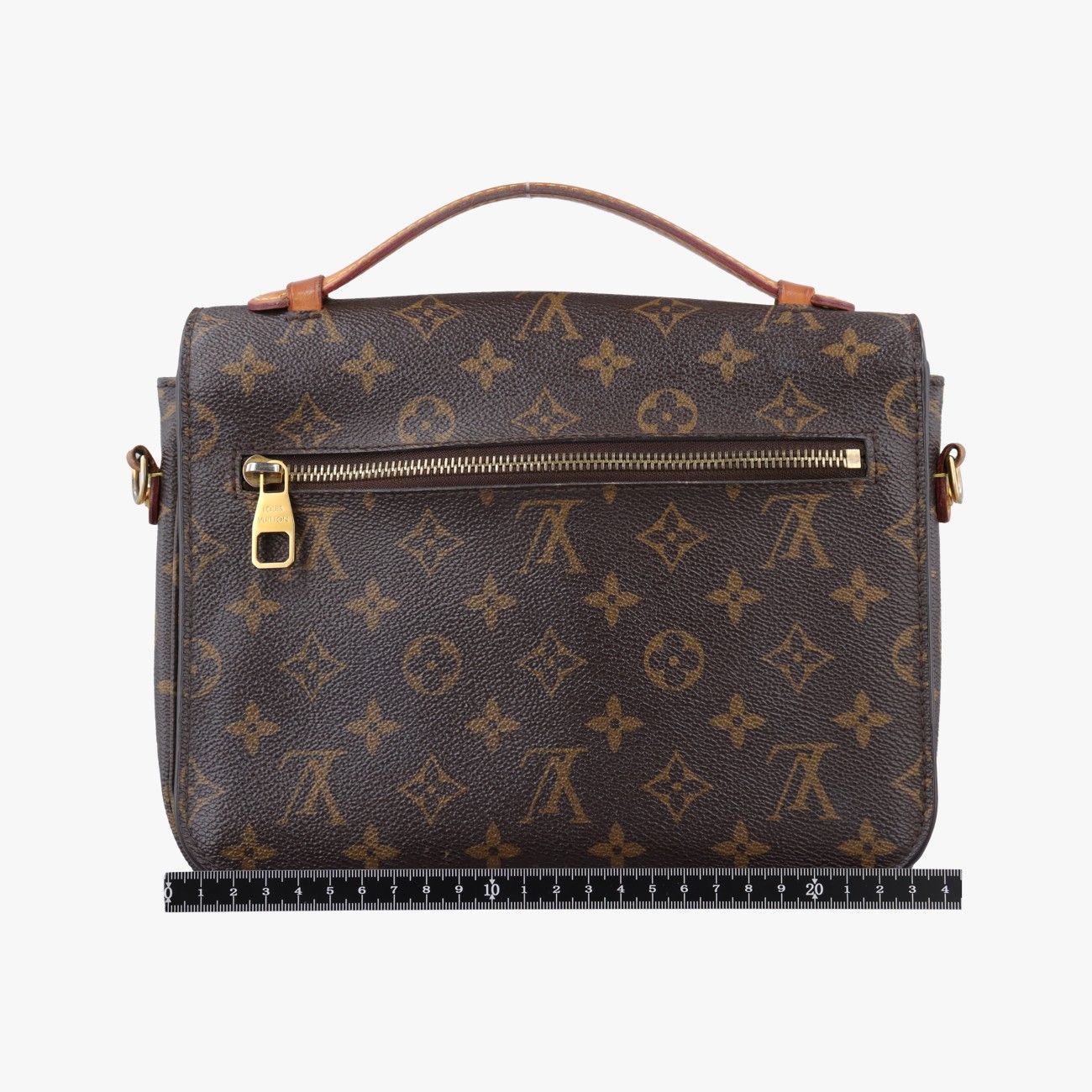 Louis Vuitton Pochette Metis MM Monogram Brown Canvas Handbag — view 2