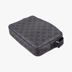 Celine Triomphe Messenger Brown Canvas — view 6
