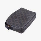 Celine Triomphe Messenger Brown Canvas — view 7