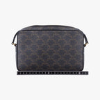 Celine Triomphe Messenger Brown Canvas — view 2