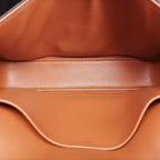 Celine Triomphe Brown Canvas Shoulder — view 9