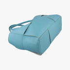 Bottega Veneta the Arco Tote Blue Lambskin — view 5