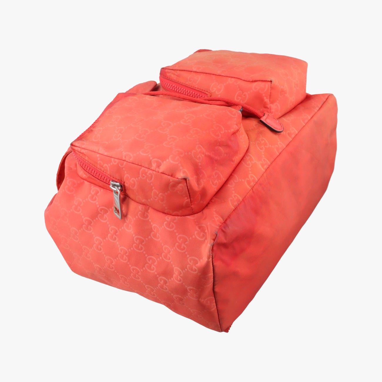 Gucci GG Pattern Orange Backpack — view 5