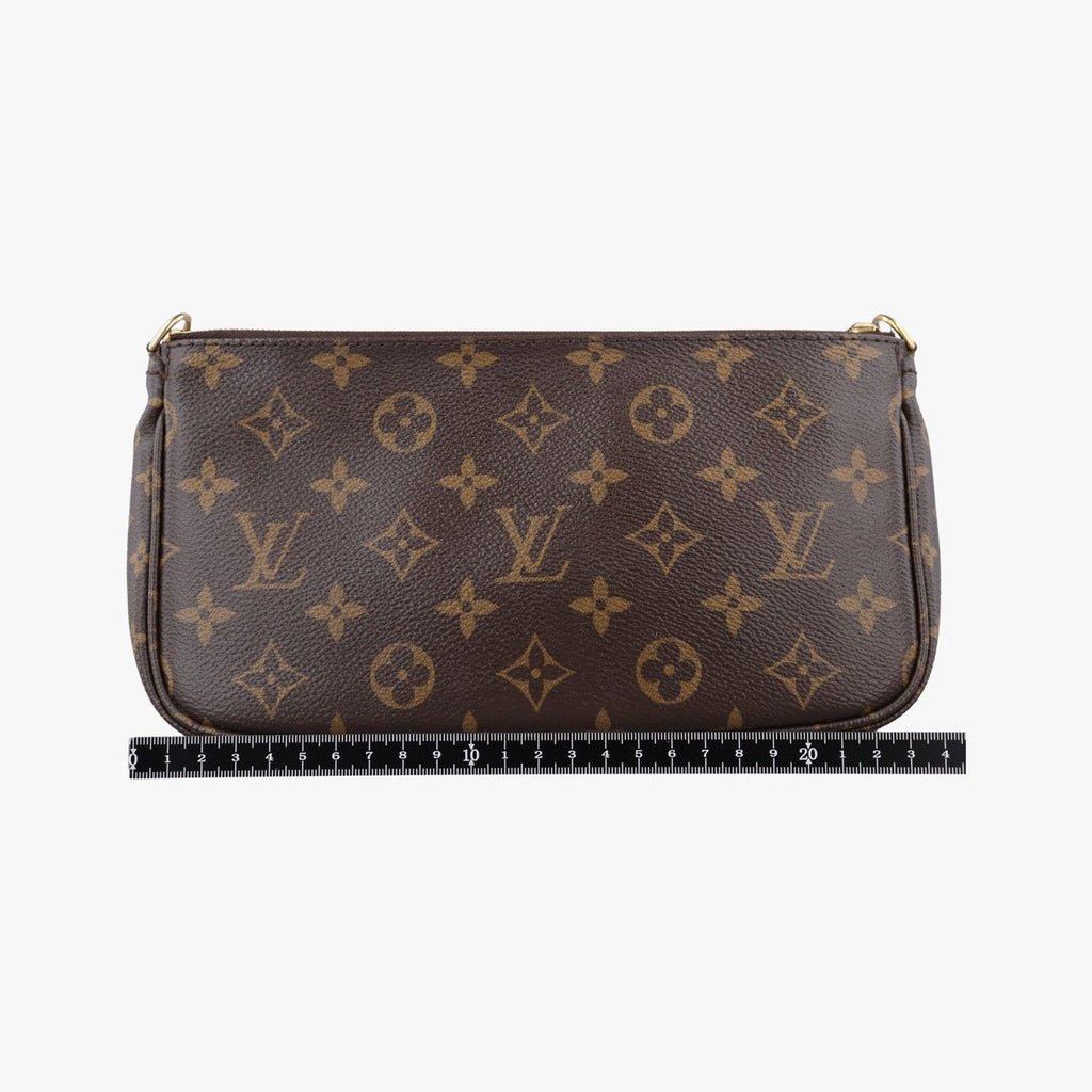 Louis Vuitton Multi Pochette Brown Rose Cles Monogram Canvas Shoulder — view 2