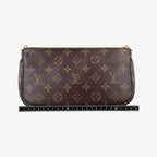 Louis Vuitton Multi Pochette Brown Rose Cles Monogram Canvas Shoulder — view 2