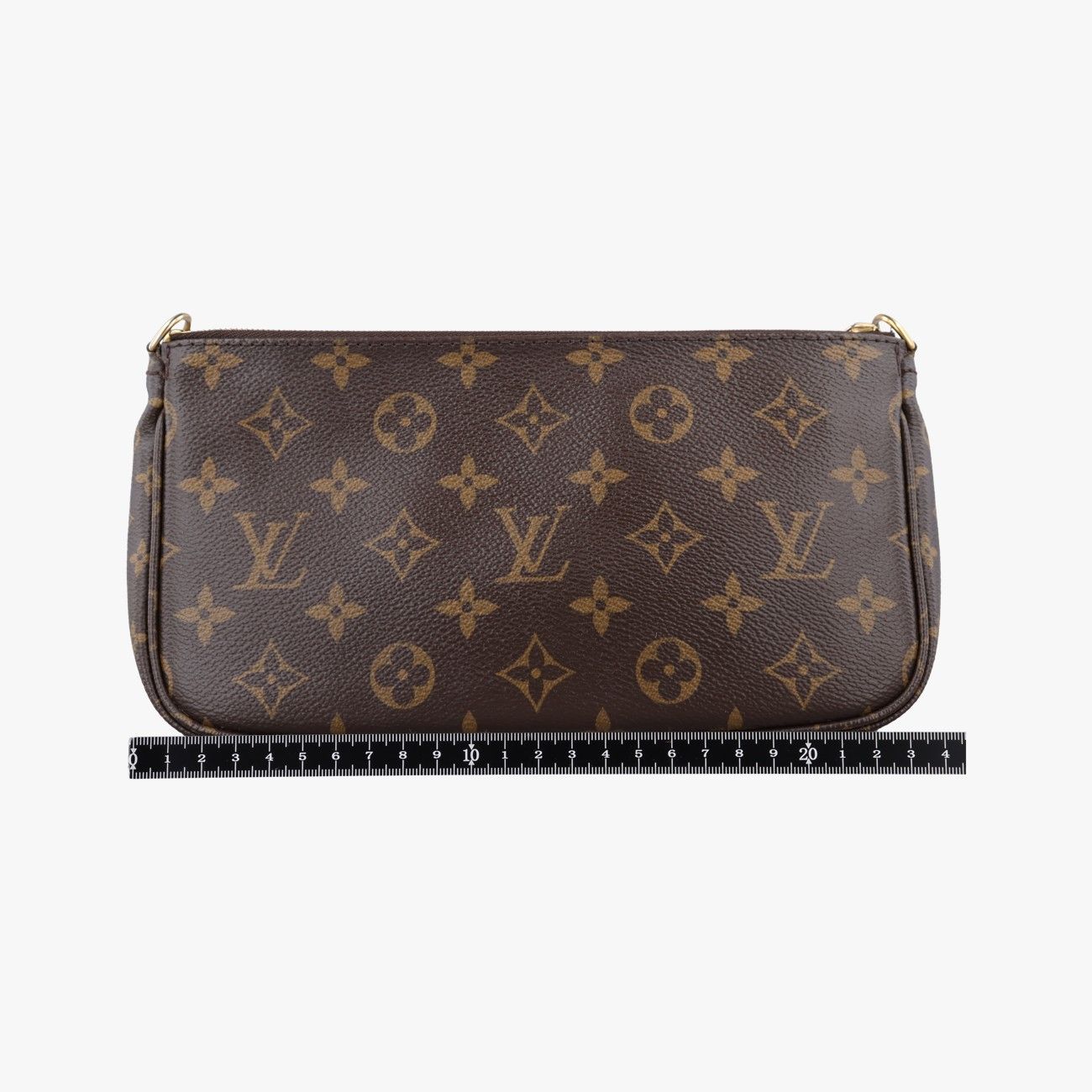 Louis Vuitton Multi Pochette Brown Rose Cles Monogram Canvas Shoulder — view 2