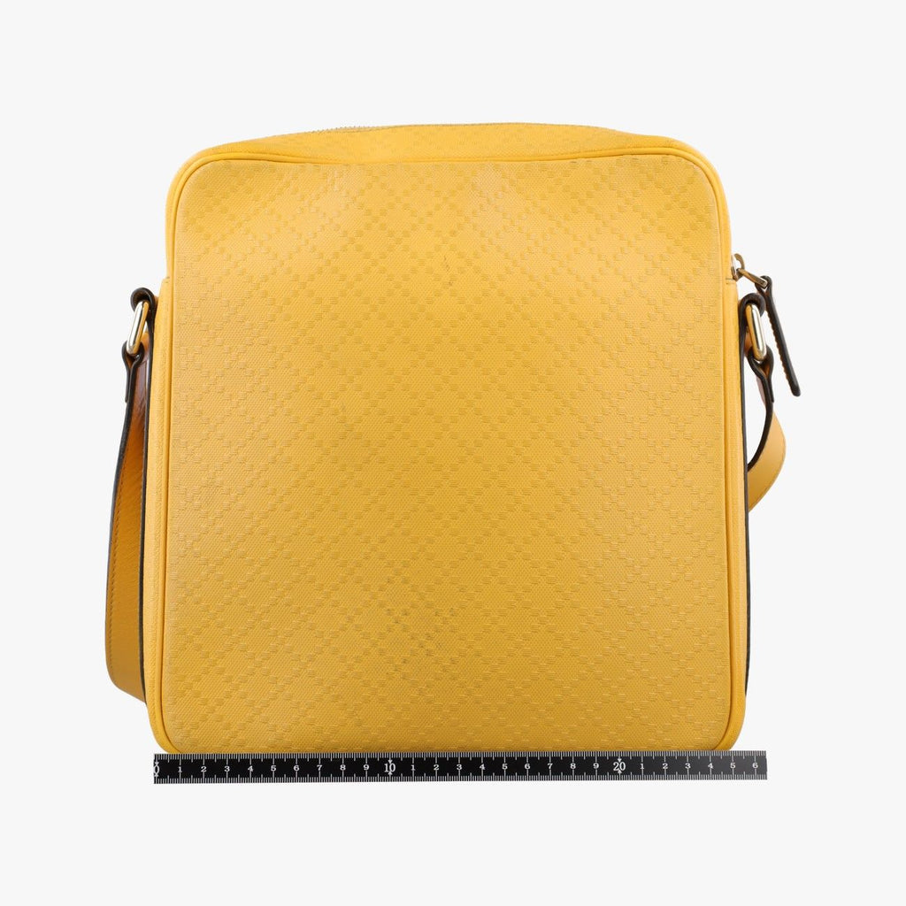Gucci Diamante Yellow Leather Tote — view 2