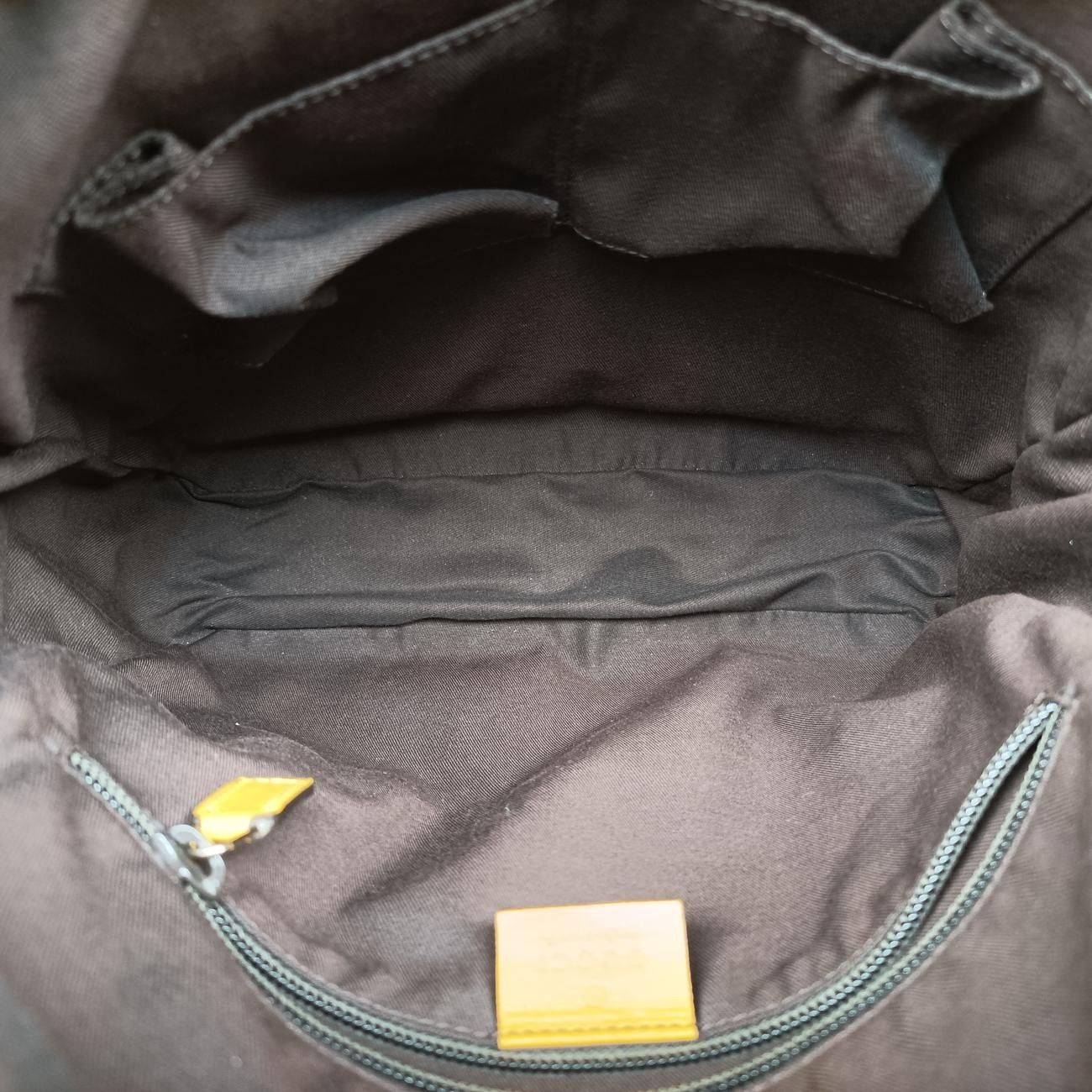 Gucci Diamante Yellow Leather Tote — view 9