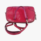 Gucci Micro Guccissima Rose Red Patent Shoulder — view 8