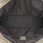 Gucci Prince Beige Champagne Gold GG Canvas Leather Handbag — view 9