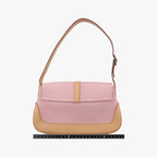 Gucci Jackie Brown Pink Canvas Leather 001 38 Shoulder — view 2