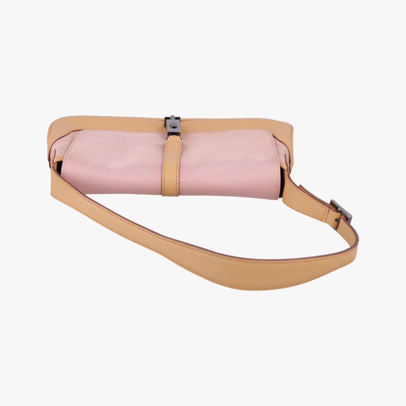 Gucci Jackie Brown Pink Canvas Leather 001 38 Shoulder — view 8