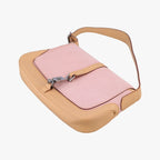 Gucci Jackie Brown Pink Canvas Leather 001 38 Shoulder — view 4