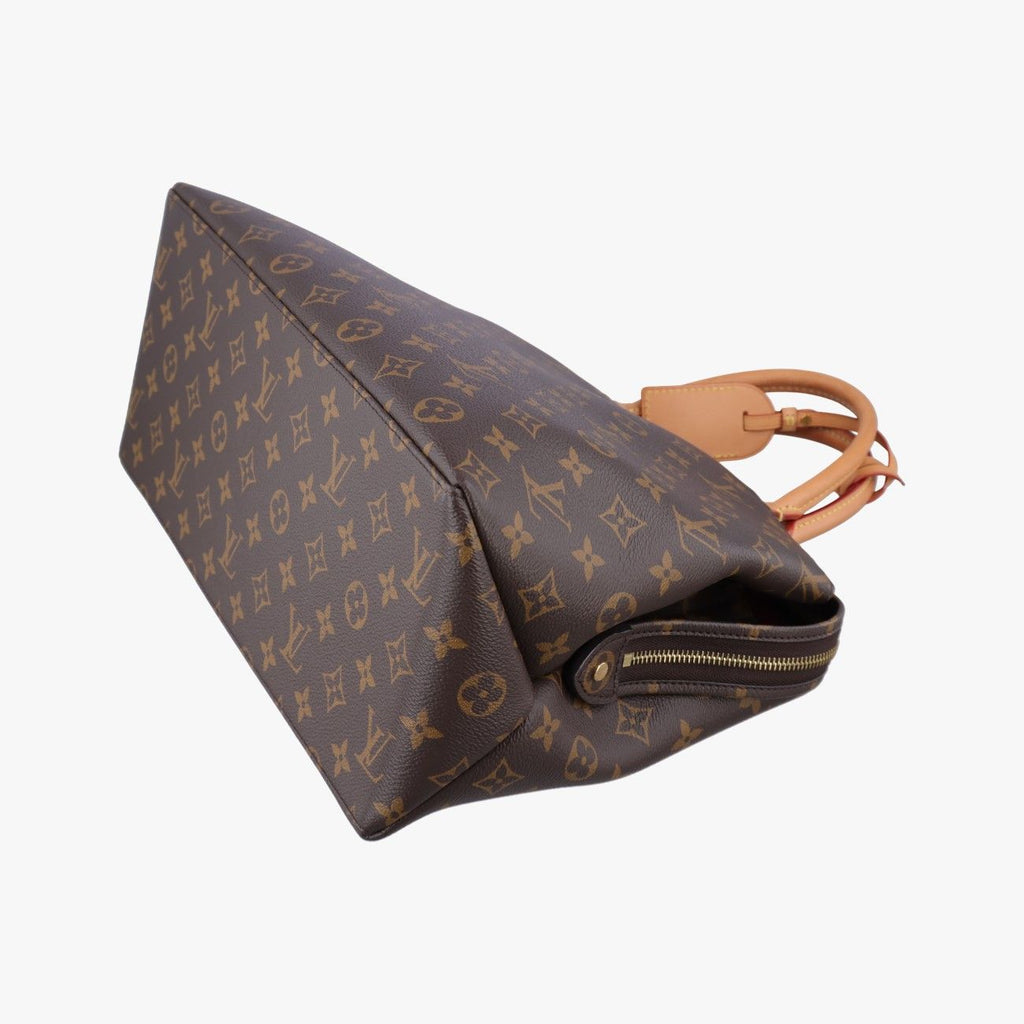 Louis Vuitton Petit Palais MM Monogram Brown Canvas Shoulder — view 4