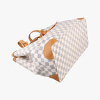 Louis Vuitton Hampstead MM Azur Damier Canvas Tote — view 5