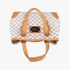 Louis Vuitton Hampstead MM Azur Damier Canvas Tote — view 8