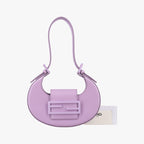 Fendi Cookie Mini Purple Leather Shoulder