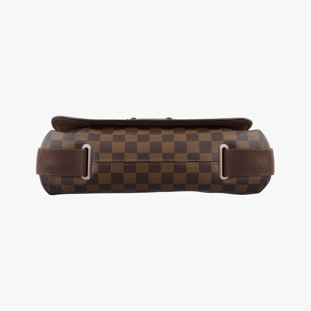 Louis Vuitton Brooklyn MM Ebene Damier Canvas Tote — view 3