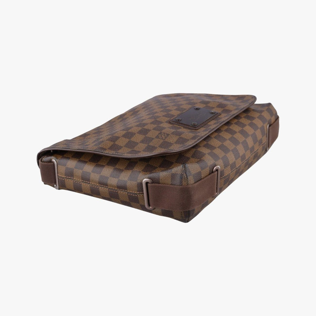 Louis Vuitton Brooklyn MM Ebene Damier Canvas Tote — view 5