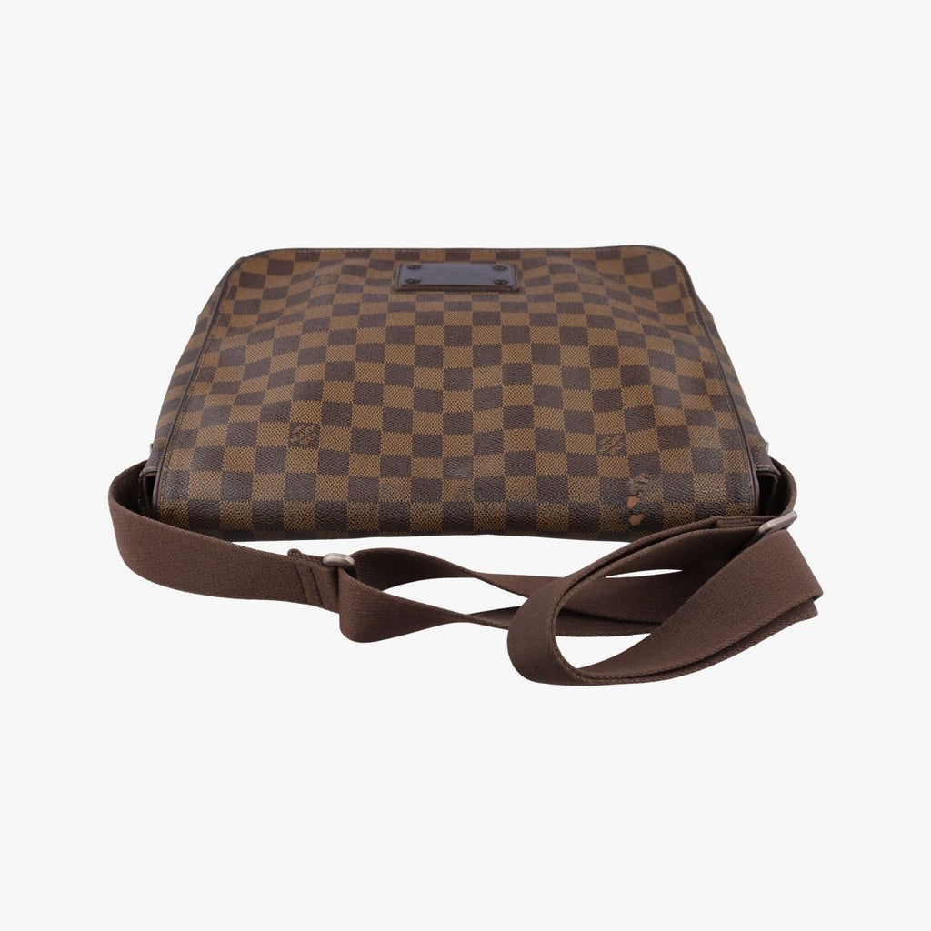 Louis Vuitton Brooklyn MM Ebene Damier Canvas Tote — view 8